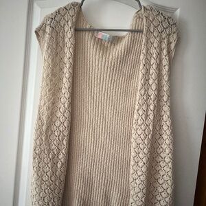 Free People Beach Crochet Vest